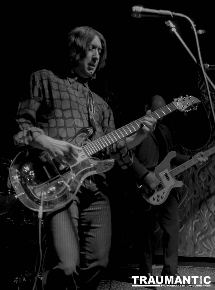 Magic Christian (L to R). Cyril Jordan (Guitar), Alec Palao (Bass)