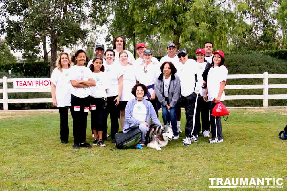 My first yeaer shooting the team photos for the Step Out walk in Valencia, CA.