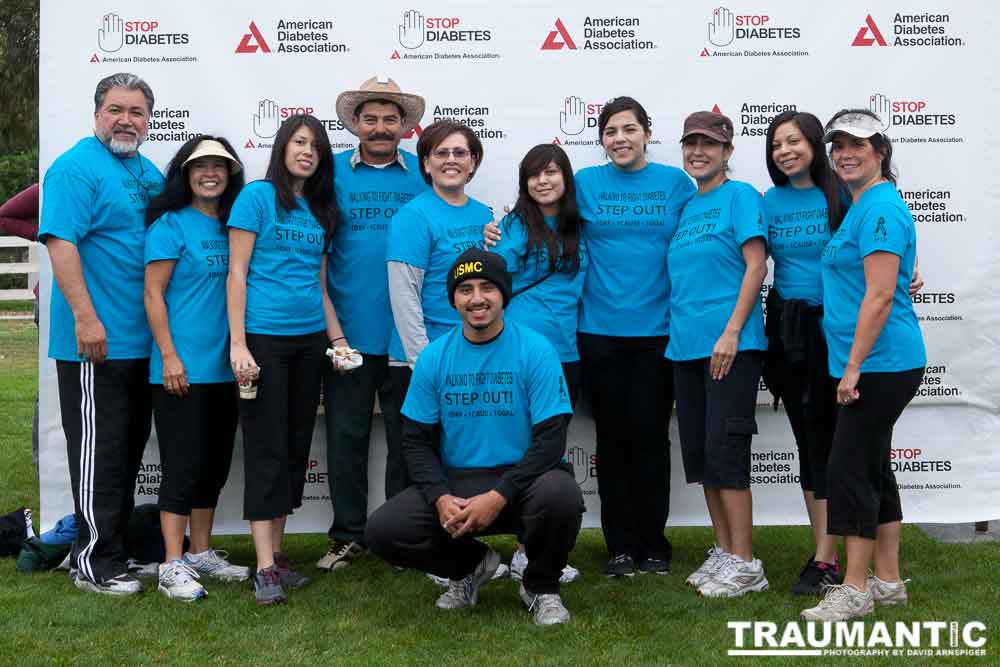 These are the team photos and some candid shots from the 2010 Step Out Walk.
