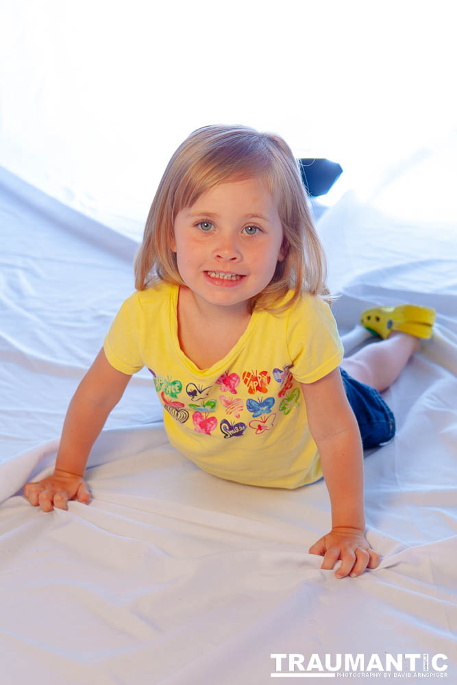 A spur of the moment family photo session.  I literally had 5 minutes notice to set up for it.