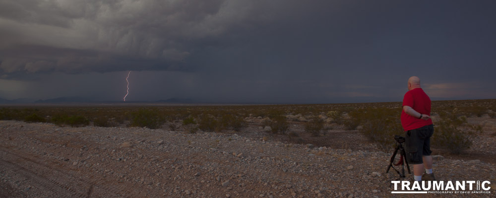 We had just left the Valley Of Fire in Southern Nevada and in the distance we saw a thunderstorm building.  It was time to try and capture some lightning.  I had read about how to do it and using those techniques, I got what I had been after for a long time, great shots of lightning bolts.