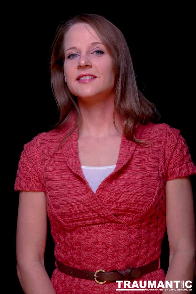 A really cute instructor who taught pole dancing.  Gorgeous eyes.