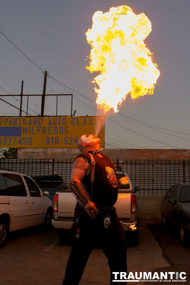 The Cinco de Mayo Freakshow Wrestling event at Knokz Pro Arena in Sun Valley, CA.  Featuring Sinn Bodhi, Scorch the Clown, Rock Riddle, Staysha Randall, Leroy Patterson, Amanda and many others.