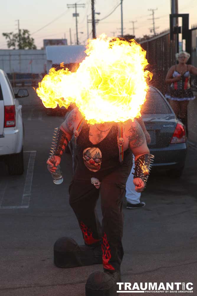 My third time shooting Freakshow Wrestling.  My last one in California.