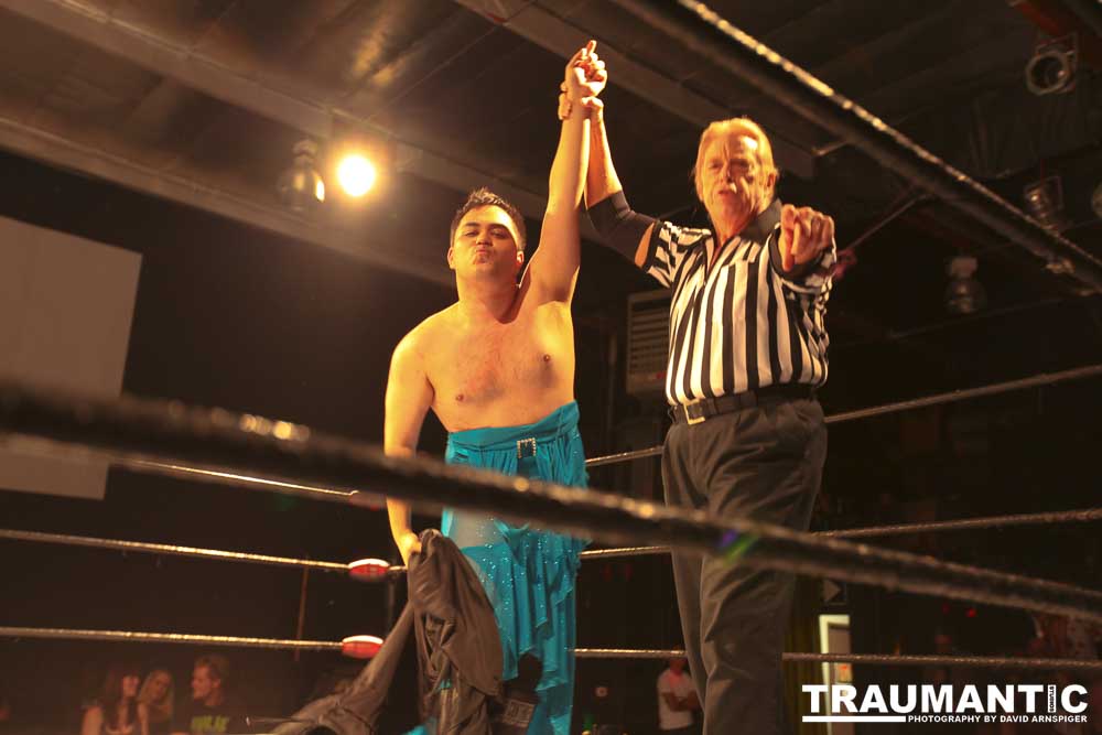 My third time shooting Freakshow Wrestling.  My last one in California.