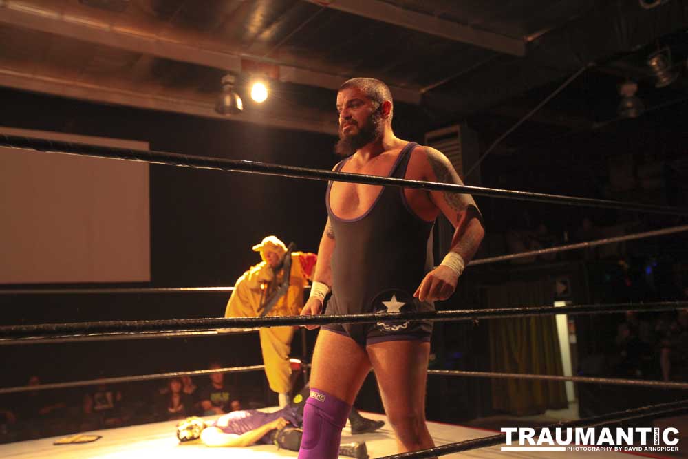 My third time shooting Freakshow Wrestling.  My last one in California.