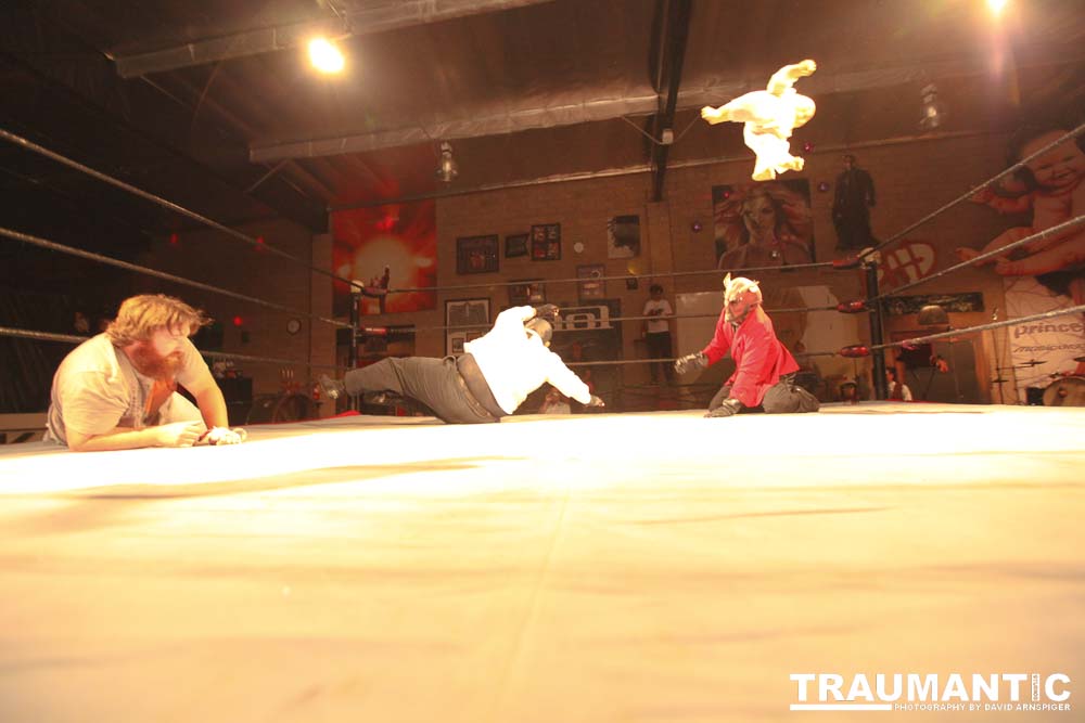 My third time shooting Freakshow Wrestling.  My last one in California.