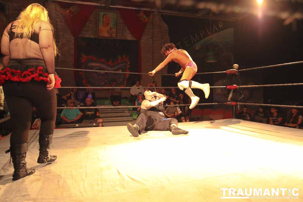 My third time shooting Freakshow Wrestling.  My last one in California.