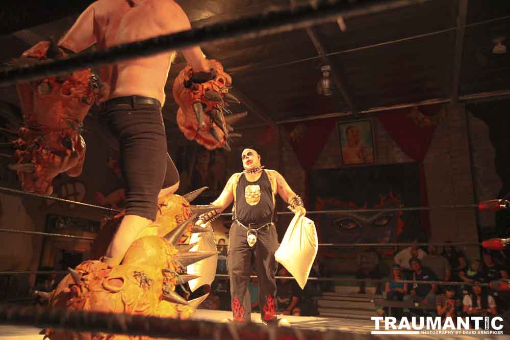 My third time shooting Freakshow Wrestling.  My last one in California.
