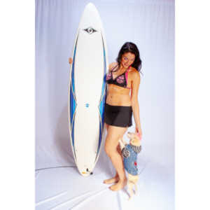 I got access to a friends surfboard and I needed a model.  Thankfully, Jenna was willing to step in.