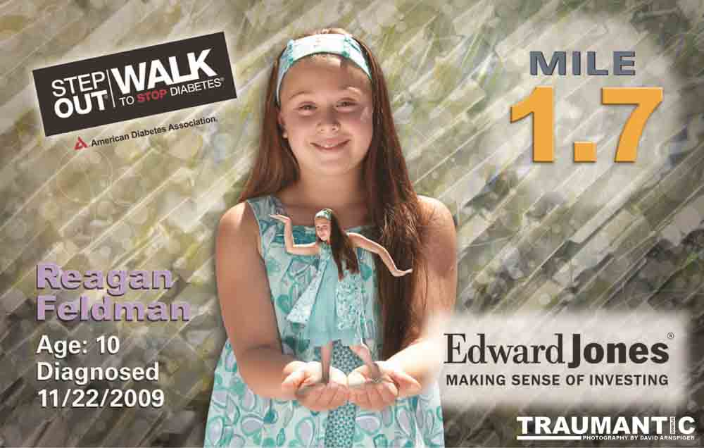 My fourth year shooting the portraits for the Step Out: Walk To Stop Diabetes event in Valencia, CA.  I thought this was going to be my final year shooting these images because I moved out of state.  Turns out I was wrong, and that makes me happy.