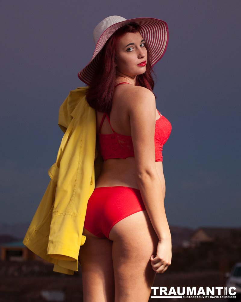 My second shoot with MOnce Gardner.  This was intended to be a pinup shoot in the rain, but the weather and timing simply did not work for us, so we just goofed around in the studio instead.  I think we got some really cute shots of her.  When I saw this shot I knew it could be made into something a little better.  Take a look at the next shot to see what I did.