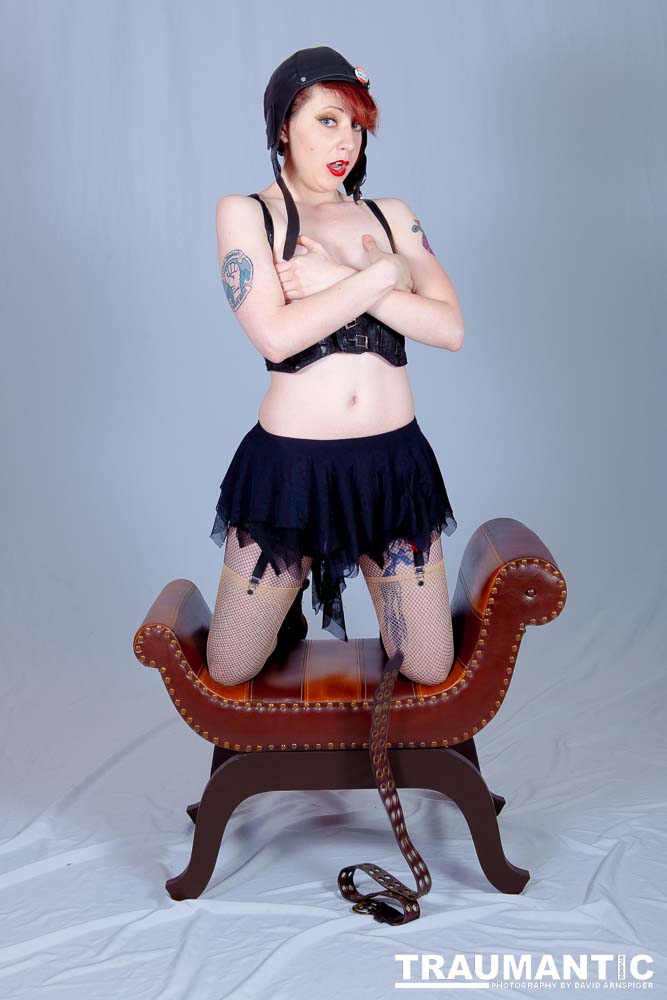 Nuclear Bombshells - Rebecca Mataya creating some steampunk sex appeal.