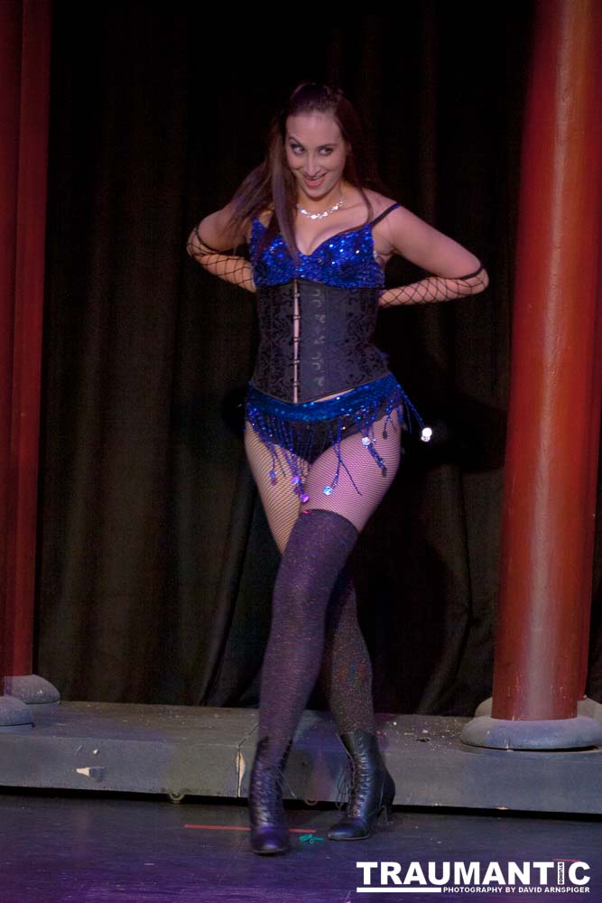 A great local comedy and burlesque act.  This was the second to last show they did in the main ballroom of the Clarion Hotel and Casino in Las Vegas.