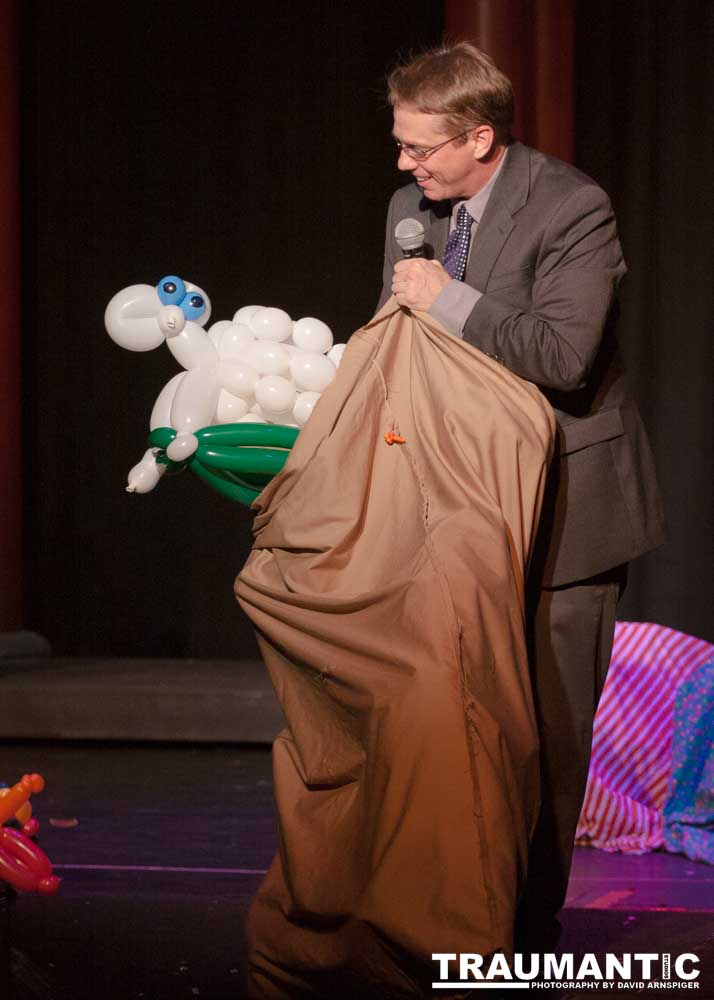 A great local comedy and burlesque act.  This was the second to last show they did in the main ballroom of the Clarion Hotel and Casino in Las Vegas.