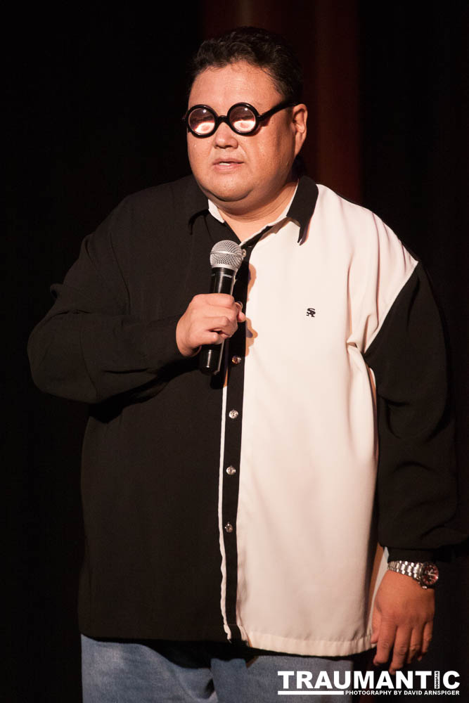 A great local comedy and burlesque act.  This was the second to last show they did in the main ballroom of the Clarion Hotel and Casino in Las Vegas.