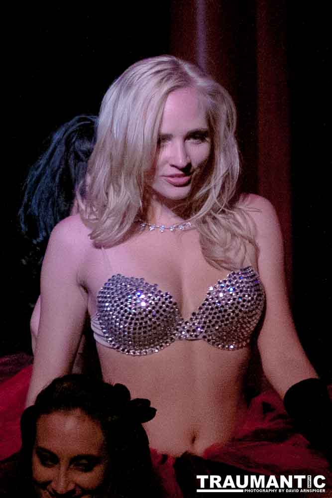 A great local comedy and burlesque act.  This was the second to last show they did in the main ballroom of the Clarion Hotel and Casino in Las Vegas.