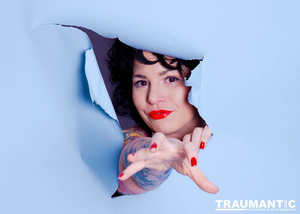 I had a couple of ideas I wanted to play with, Doll obliged.