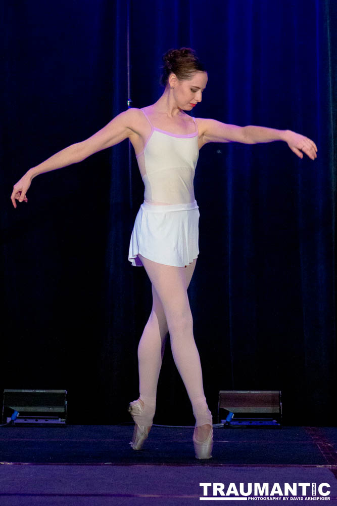 Another class trying to capture movement in a dark room with no flash.