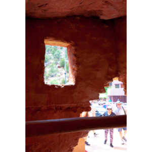 A beautiful place.  It was rescued from southern Colorado and moved here piece by piece.