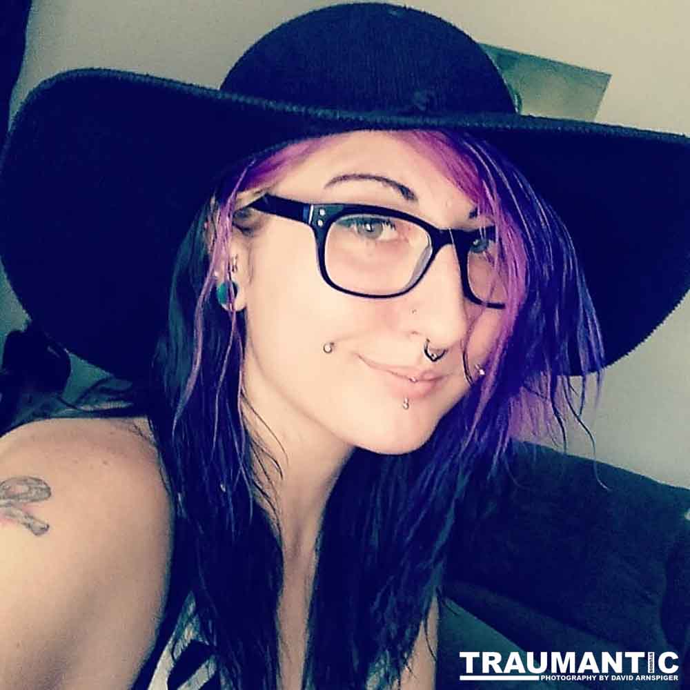 The realization of an idea for a Tarot Reader shoot.