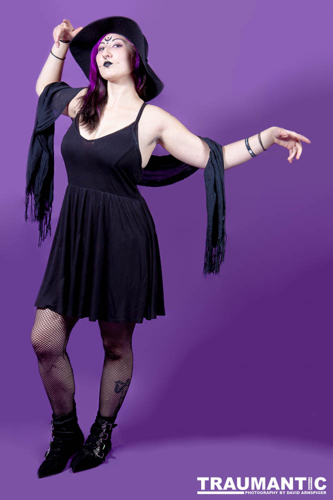 The realization of an idea for a Tarot Reader shoot.