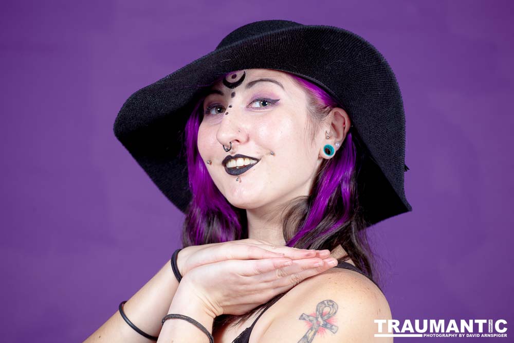 The realization of an idea for a Tarot Reader shoot.