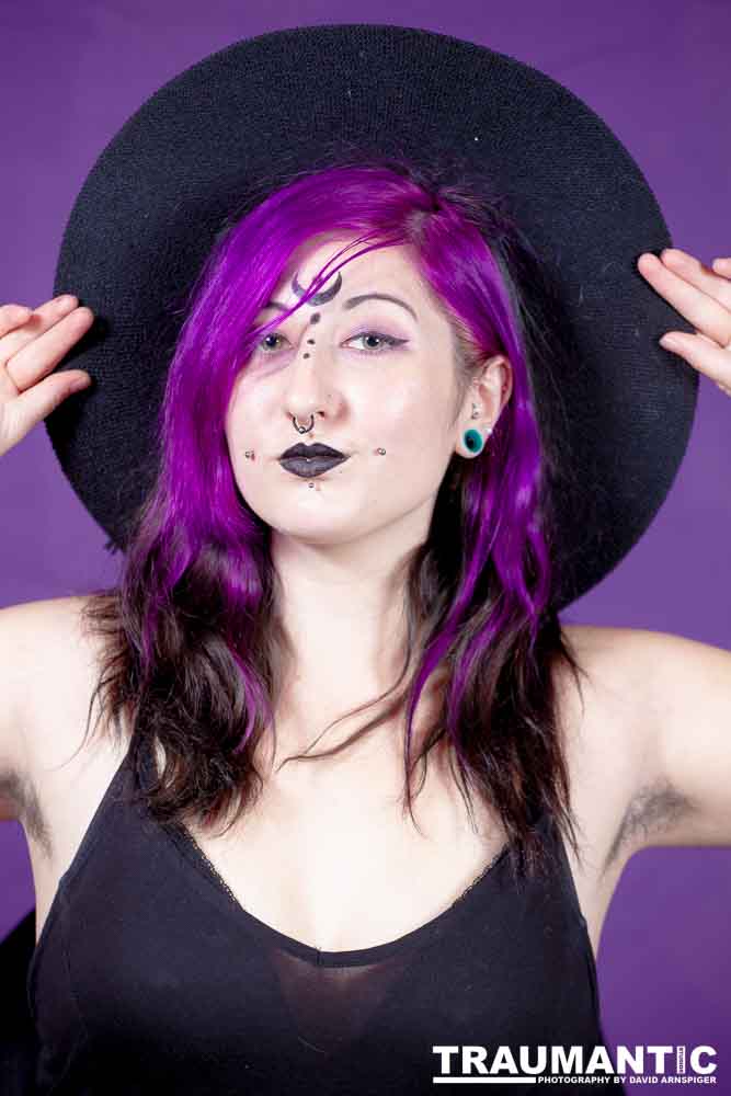 The realization of an idea for a Tarot Reader shoot.