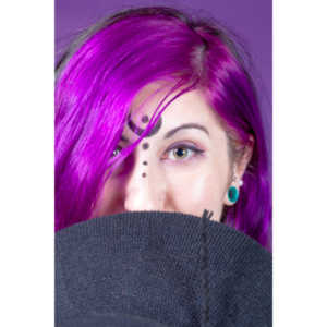 The realization of an idea for a Tarot Reader shoot.