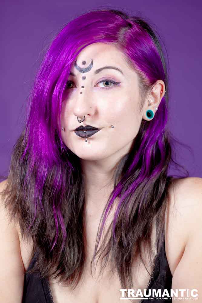 The realization of an idea for a Tarot Reader shoot.