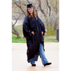 Some graduation photos for Jamie in a local park.
